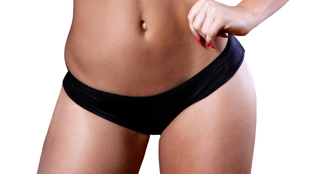 7577 Cheeky Short Underwear, White, One Size